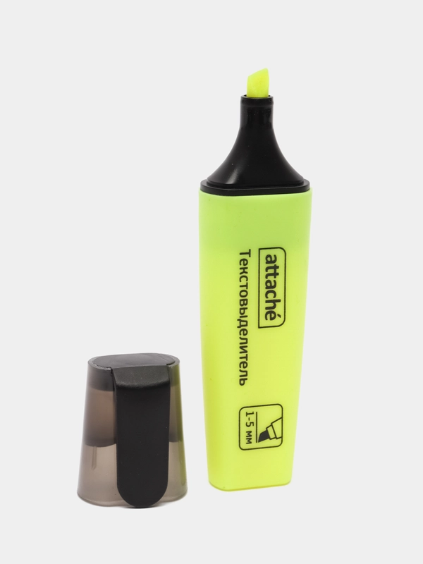 Маркер текстовыделитель Attache Colored 1-5мм