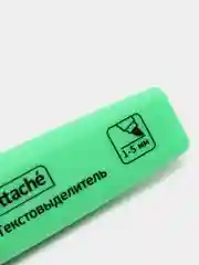 Зеленый маркер текстовыделитель Attache Colored 1-5мм