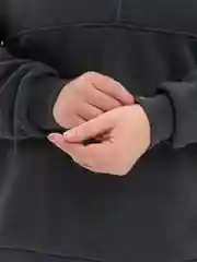 Угольный костюм женский, трехнитка, на флисе, без капюшона