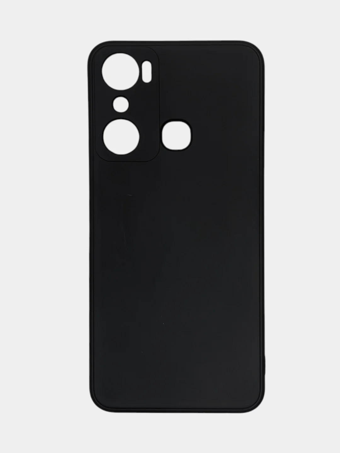 Чехол Infinix Hot 20i, Инфиникс Хот 20Ай, черный, силиконовый