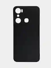 Чехол Infinix Hot 20i, Инфиникс Хот 20Ай, черный, силиконовый