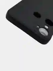 Чехол Infinix Hot 20i, Инфиникс Хот 20Ай, черный, силиконовый