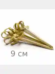 Серый деревянные шпажки для канапе, бамбуковые пики для фуршета, бамбуковая сервировочная посуда
