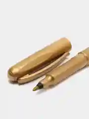 Золотой маркер нестираемый, золотой и серебряный