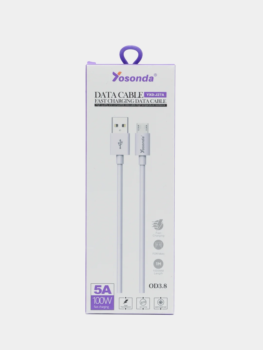 Кабель Yosonda Micro-USB, Type-C, Lightning