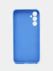 Синий чехол-накладка для Samsung A13, A33, A24, A34, A54, A53, A05s цветной силикон
