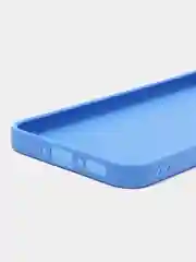 Синий чехол-накладка для Samsung A13, A33, A24, A34, A54, A53, A05s цветной силикон