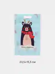 Лазурный упаковочный пакет zip lock для подарков, сладостей, hand made