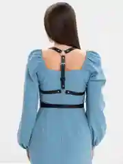 Черный портупея женская