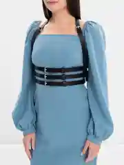 Серый портупея женская