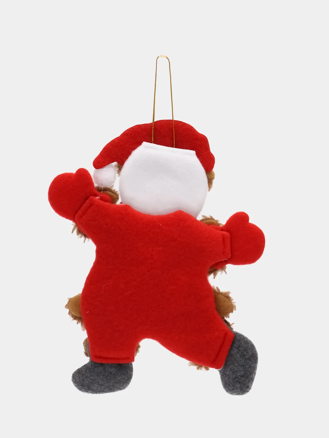 Коралловый новогодние игрушки на елку "Дед Мороз", "Снеговик", "Олень", "Мишка"