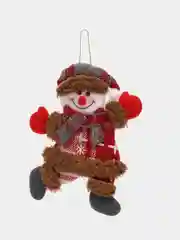 Коралловый новогодние игрушки на елку "Дед Мороз", "Снеговик", "Олень", "Мишка"