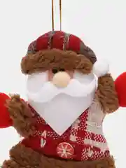 Кремовый новогодние игрушки на елку "Дед Мороз", "Снеговик", "Олень", "Мишка"