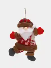 Кремовый новогодние игрушки на елку "Дед Мороз", "Снеговик", "Олень", "Мишка"