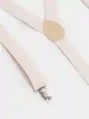Бежевый подтяжки женские, унисекс, 2.5 см