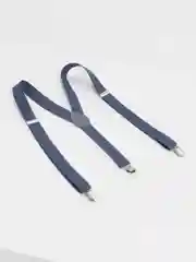 Серый подтяжки женские, унисекс, 2.5 см