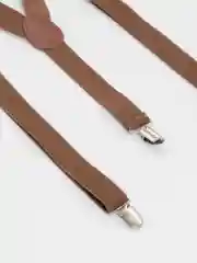 Коричневый подтяжки женские, унисекс, 2.5 см