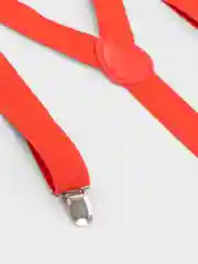 Красный подтяжки женские, унисекс, 2.5 см