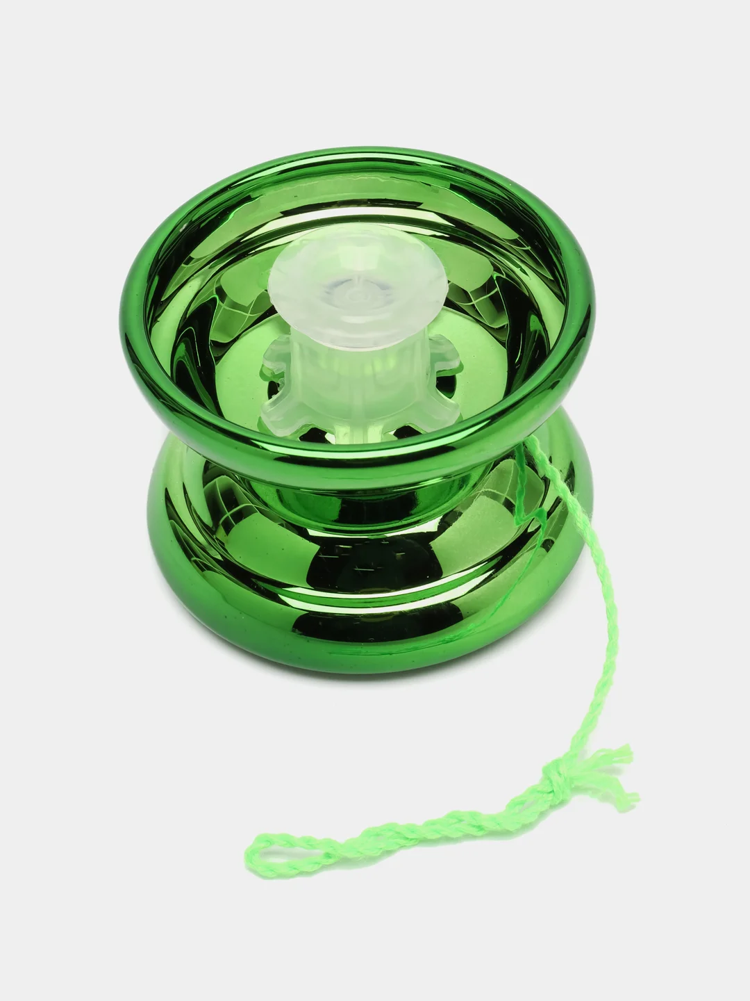 Зеленый металлическая игрушка Йо-йо антистресс Yo-yo