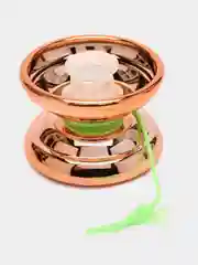Золотой металлическая игрушка Йо-йо антистресс Yo-yo