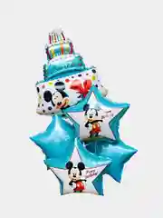 Набор фольгированных шаров Happy Birthday, С днем рождения для мальчика Микки Маус