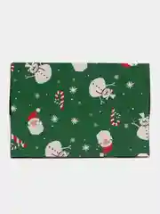 Зеленый новогодние складные коробки для подарков, десертов