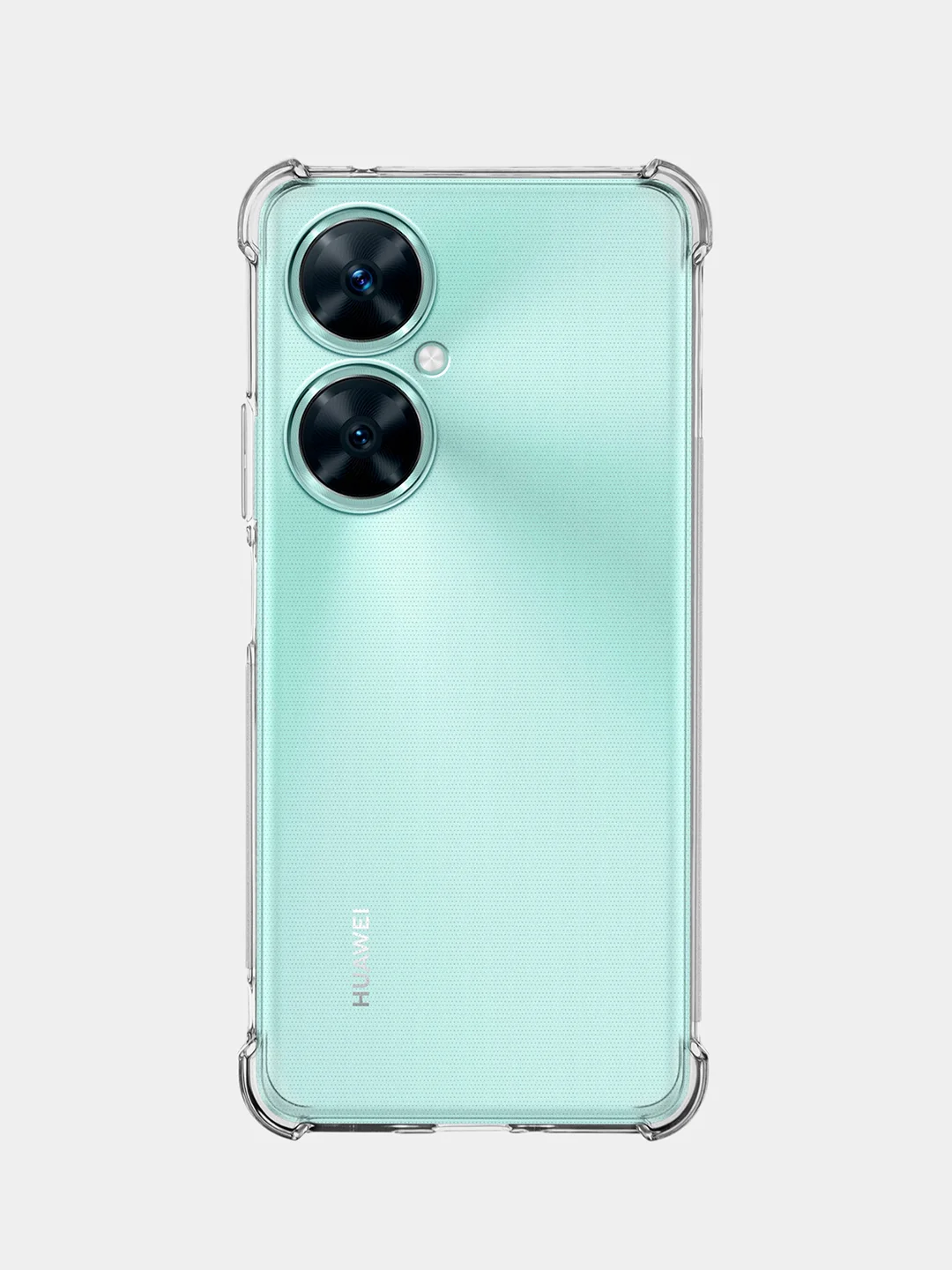Прозрачный чехол для Huawei Nova 12 Pro / 12 / 11i силиконовый BROSCORP противоударный,усиленные углы