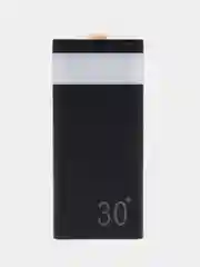 Черный повербанк 30000 mAh