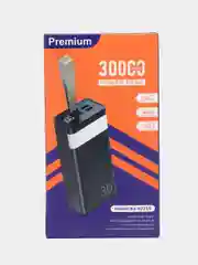 Черный повербанк 30000 mAh