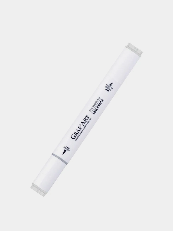 Маркер спиртовой Малевичъ GrafArt Brush, 0000 Blender, 1 шт