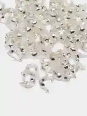 Серебряный каллоты для создания украшений, зажимы-концевики