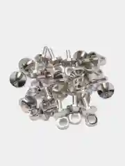 Серебряный штифт-пин со шляпкой