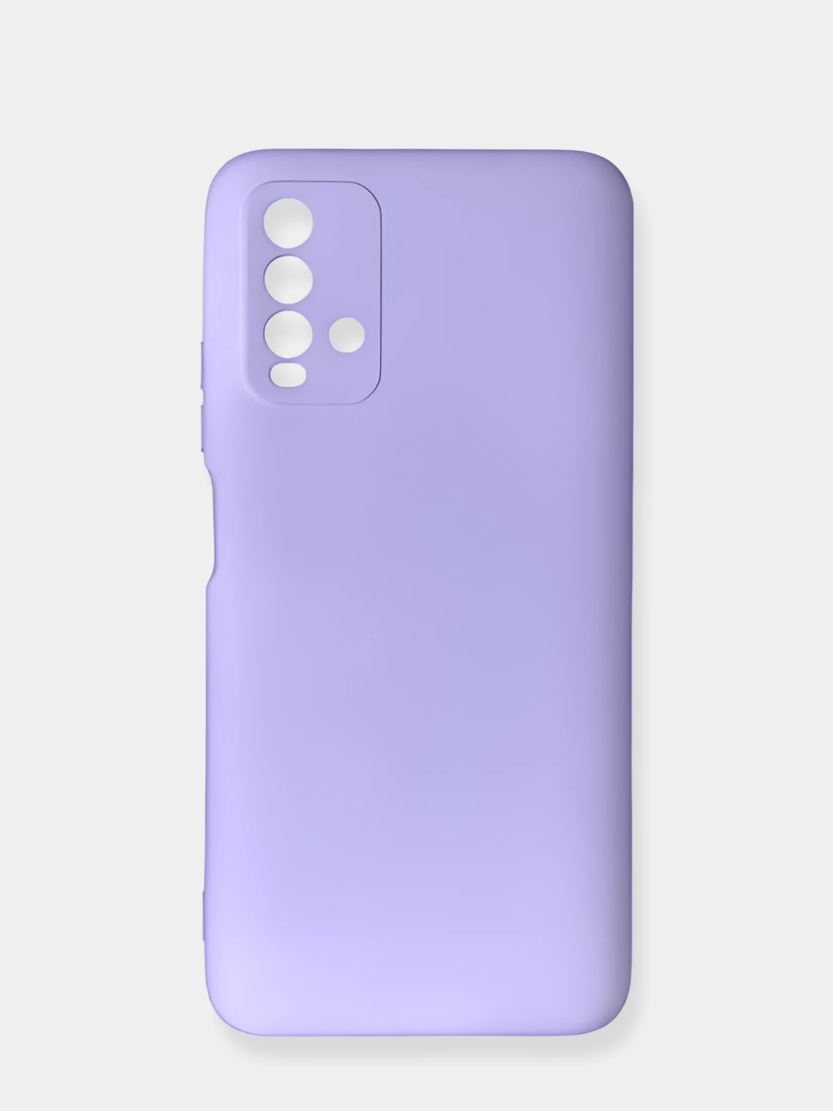Лавандовый чехол для Xiaomi Redmi (Сяоми Редми) 9T Silicone Cover, силиконовый