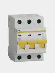Автоматический выключатель IEK ВА47-29, 3П, 25А, хар-ка С, 4,5кА