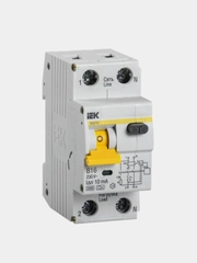 Дифференциальный автомат IEK АВДТ32, 1П+N, 16А, хар-ка B, 6кА, 10мА, A
