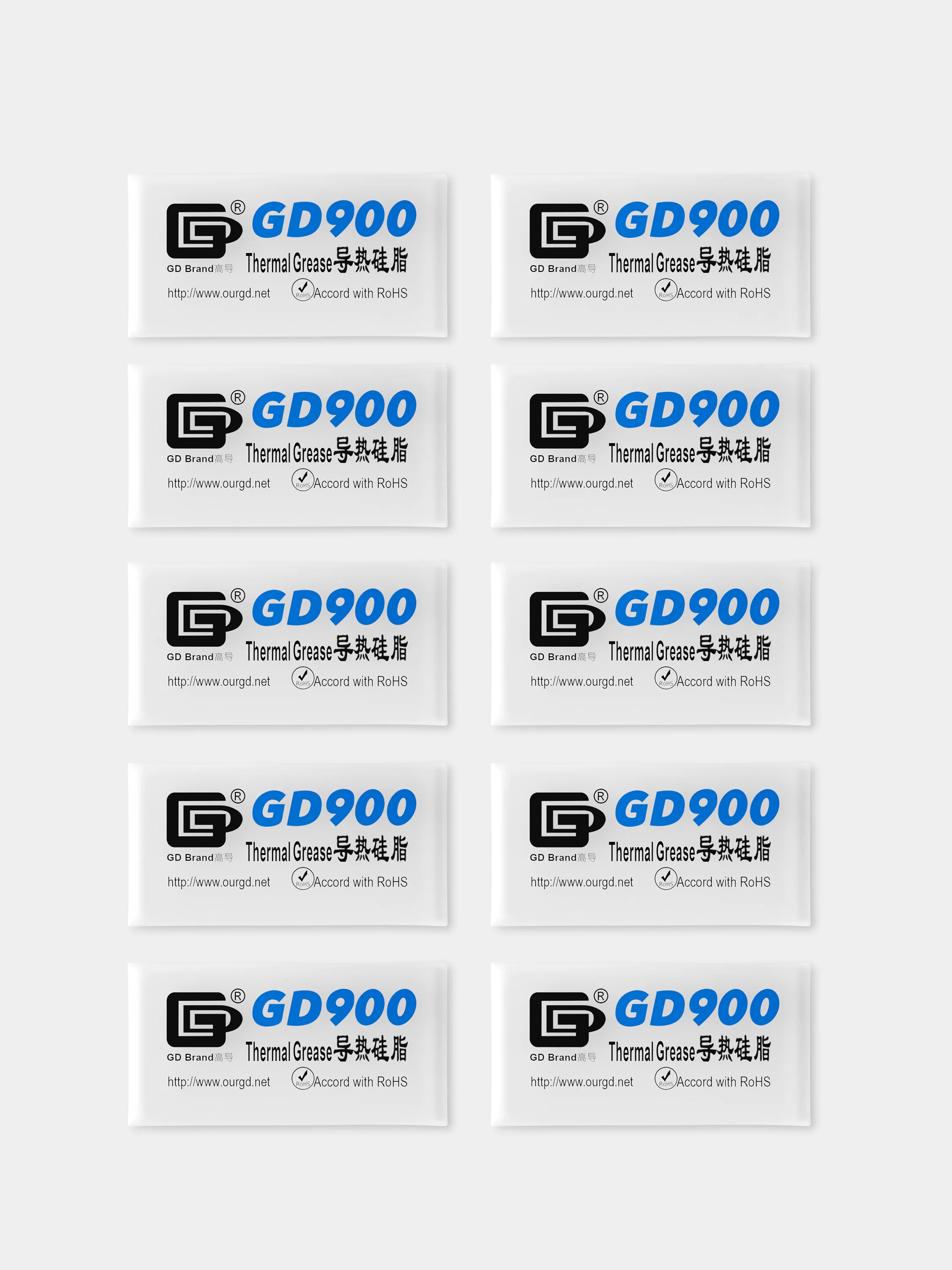 Термопаста GD900 4,8 W/m-K