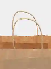 Пакет бумажный крафт, 240 х 140 х 280 мм, с кручеными ручками, 70г/м2