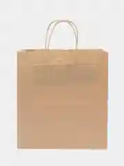 Пакет бумажный крафт с кручеными ручками, 70г/м2, 220 х 120 х 250