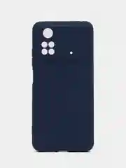 Синий меланж чехол для Xiaomi Poco M4 5G, M4 Pro 4G, M4 Pro 5G, Note 11 5G, Poco M5, Redmi 9C, Note 9T