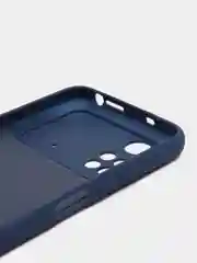 Синий меланж чехол для Xiaomi Poco M4 5G, M4 Pro 4G, M4 Pro 5G, Note 11 5G, Poco M5, Redmi 9C, Note 9T