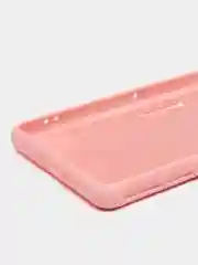 Розовый чехол для Xiaomi Poco F4 GT, Poco F4 5G с защитой камеры и текстильной подложкой внутри