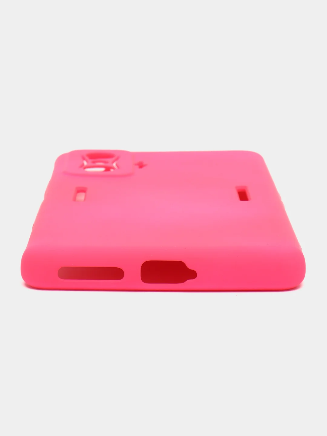 Фуксия чехол для Xiaomi Poco F4 GT, Poco F4 5G с защитой камеры и текстильной подложкой внутри