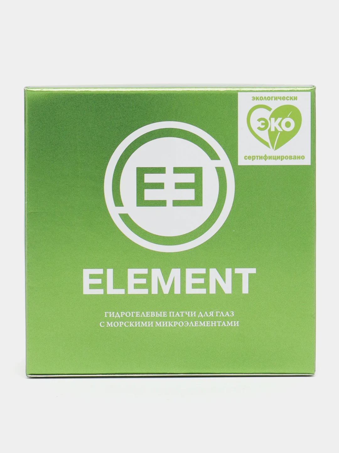 Желтый гидрогелевые патчи для глаз Element, 60 шт