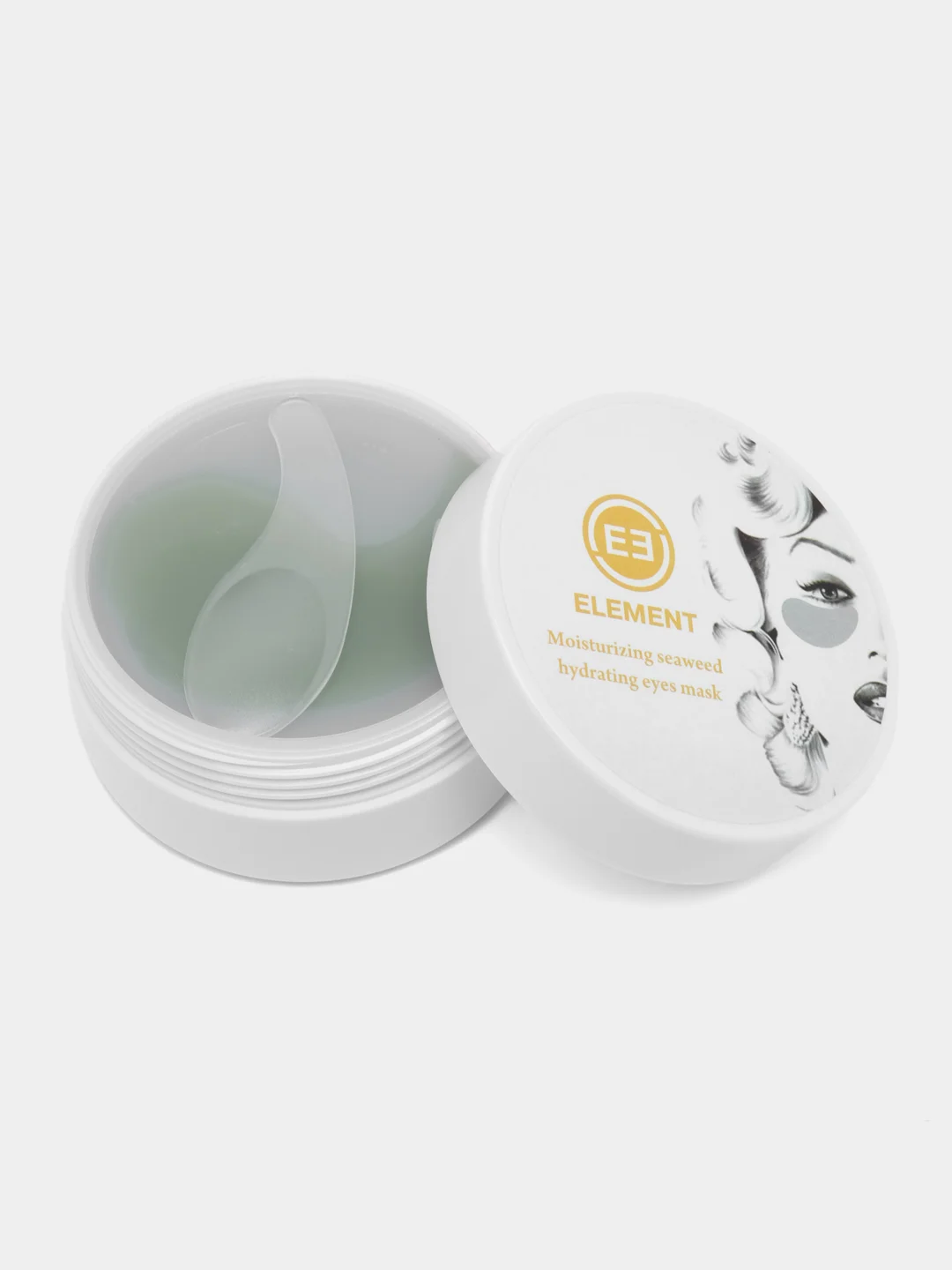 Желтый гидрогелевые патчи для глаз Element, 60 шт