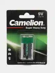 Элемент питания солевой R6F22 6F22-SP1G 9В SR-1 Camelion 1663, крона, 1 штука