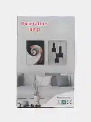 Желтый неновая лампа