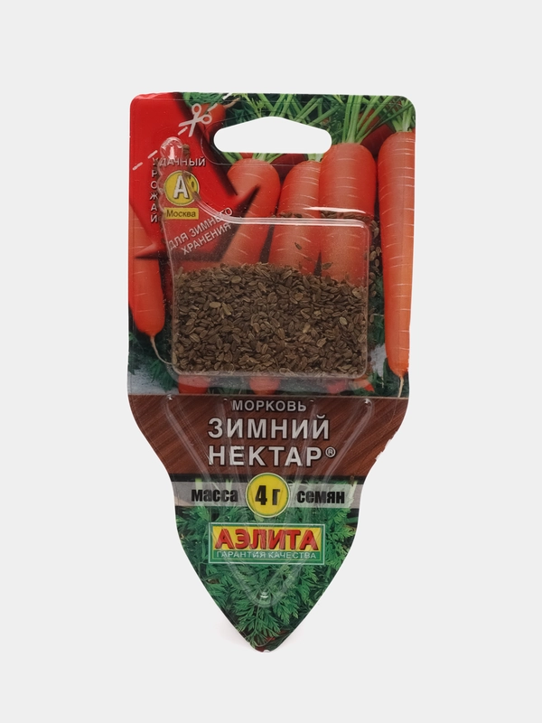 Морковь "Зимний нектар", 4 г, Сеялка Аэлита