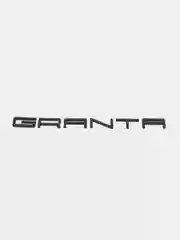 Угольный орнамент-шильдик на багажник Lada Granta PRIORA