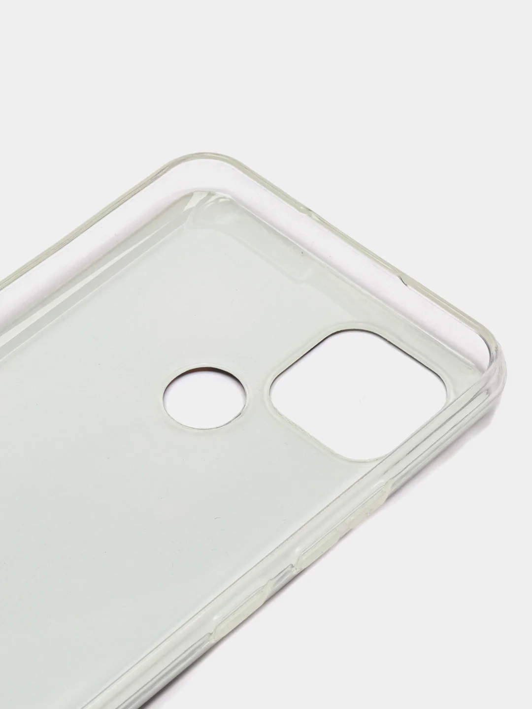 Бежевый силиконовый чехол Realme C21, с рисунком