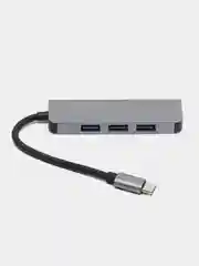 Черный адаптер Type-C - USB